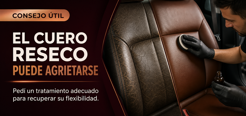 Consejo útil sobre cuero reseco